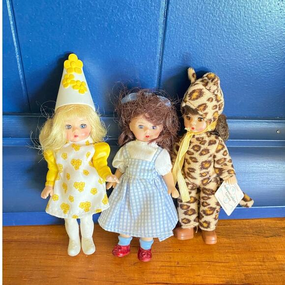 Madame Alexander Mini Dolls Bundle of 3,Wizard of Oz, Dorothy, Halloween Leopard - Picture 9 of 9